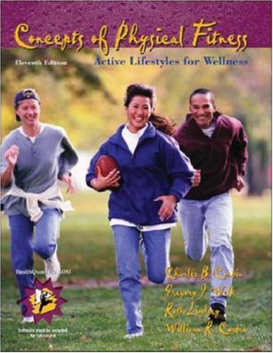 9780072930375: With Labs with HQ 4.2 CD & PW/OLC Bind-in Passcard: . (Concepts of Physical Fitness: Active Lifestyles for Wellness)