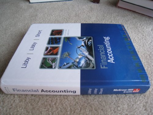 Beispielbild fr Financial Accounting zum Verkauf von BookHolders