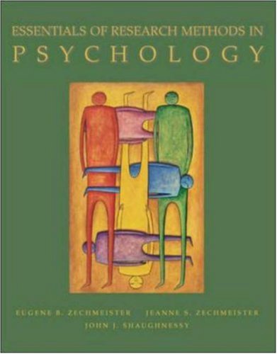 Beispielbild fr Essentials of Research Methods in Psychology with PowerWeb zum Verkauf von Ergodebooks