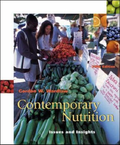 Imagen de archivo de MP: Contemporary Nutrition: Issues and Insights w/ OLC bind-in card a la venta por HPB-Red