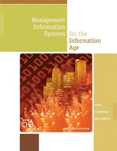 Beispielbild fr Management Information Systems For The Information Age, 5th zum Verkauf von a2zbooks
