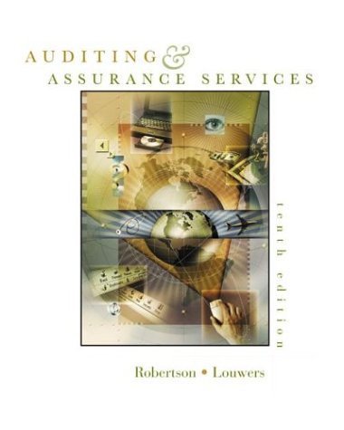 MP: Auditing & Assurance Services w/Dynamic Accounting Profession PowerWeb (9780072936339) by Robertson, Jack C; Louwers, Timothy J; Robertson, Jack