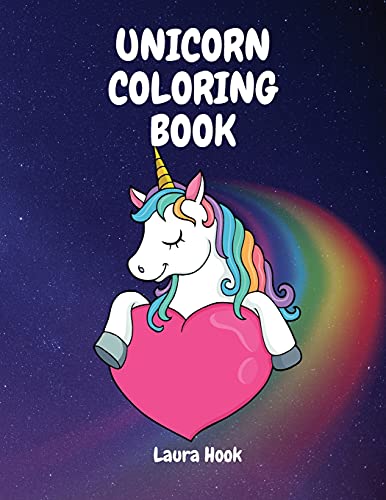 Unicorn Coloring Book: For Kids Ages 4-8 [Book]