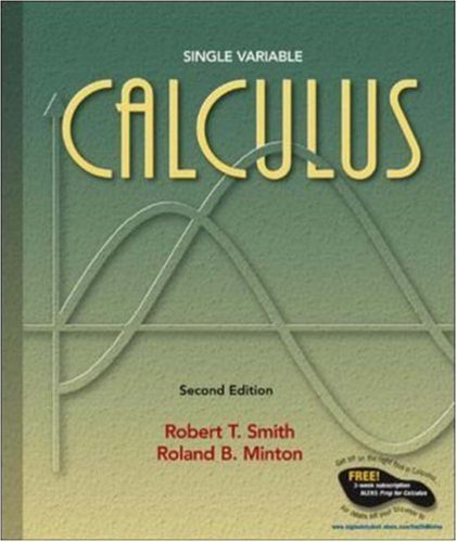 9780072937305: Calculus: Single Variable