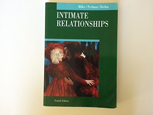 Imagen de archivo de Intimate Relationships (McGraw-Hill Series in Social Psychology) a la venta por SecondSale