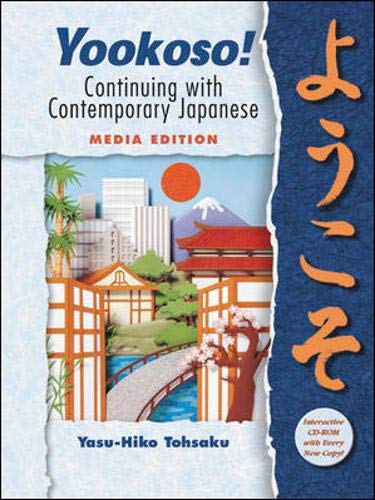 Beispielbild fr Yookoso! Continuing with Contemporary Japanese Media Edition prepack with Student CD-ROM zum Verkauf von HPB-Red