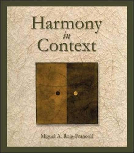 9780072938593: Harmony in Context with Text Audio CDs