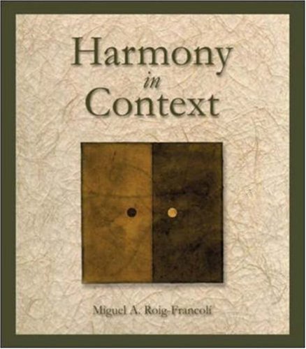 9780072938593: Harmony in Context with Text Audio CDs