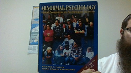 Imagen de archivo de Abnormal Psychology: Clinical Perspectives on Psychological Disorders a la venta por BookHolders
