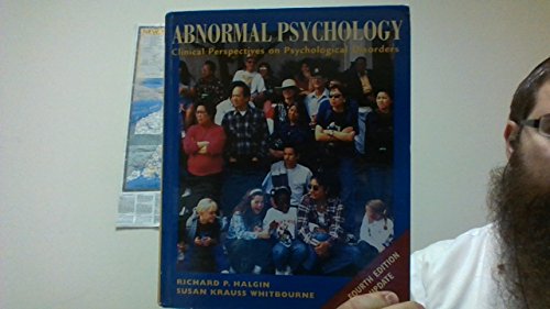 9780072943146: Abnormal Psychology : Clinical Perspectives on Psychological Disorders