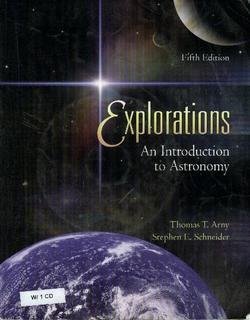 Beispielbild fr Explorations: Introduction to Astronomy zum Verkauf von Zoom Books Company