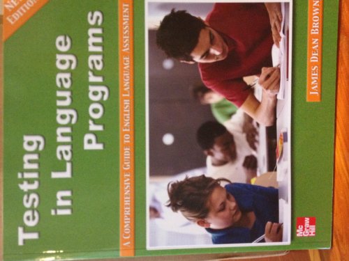 9780072948363: Testing In Language Programs - Text: A Comprehensive Guide to English Language Assessment