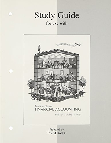 9780072948967: Study Guide to accompany Fundamentals of Financial Accounting