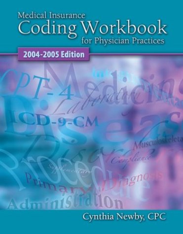 Medical Insurance Coding Workbook (9780072950243) by Newby, Cynthia; Valerius, Joanne