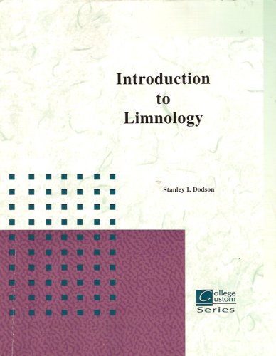 Stock image for Introduction to Limnology (College Custom Series, University of Wisconsin) for sale by HPB-Red