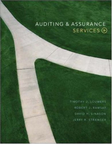 Imagen de archivo de Auditing and Assurance Services a la venta por a2zbooks