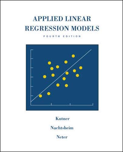 9780072955675: MP Applied Linear Regression Models with Student CD-rom