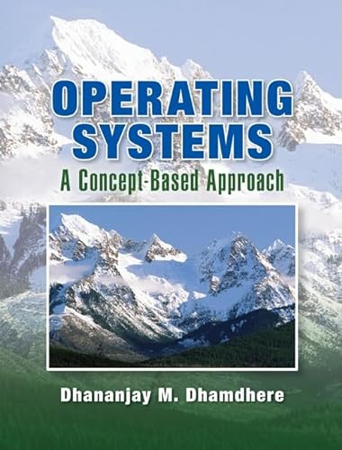 9780072957693: Operating Systems: A Concept-Based Approach