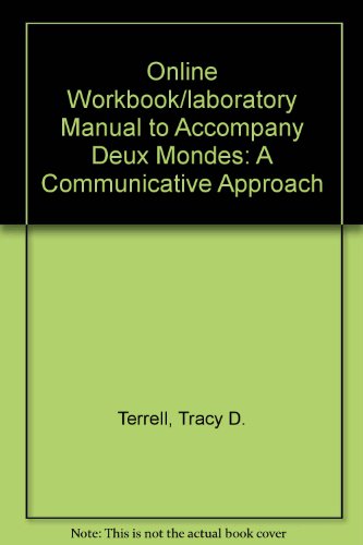 Imagen de archivo de Quia Online Workbook/Laboratory Manual Access Card for Deux mondes: A Communicative Approach a la venta por BooksRun