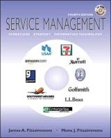 MP Service Management with student CD with Service Model CD (9780072959581) by Fitzsimmons, James A; Fitzsimmons, Mona J