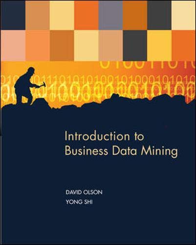 Beispielbild fr Introduction To Business Data Mining zum Verkauf von BooksRun