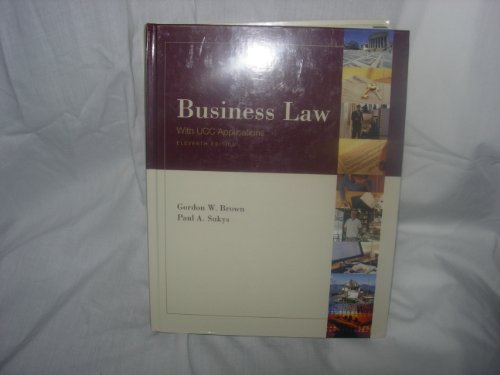 Imagen de archivo de Business Law with Ucc Applications Student Edition a la venta por ThriftBooks-Atlanta