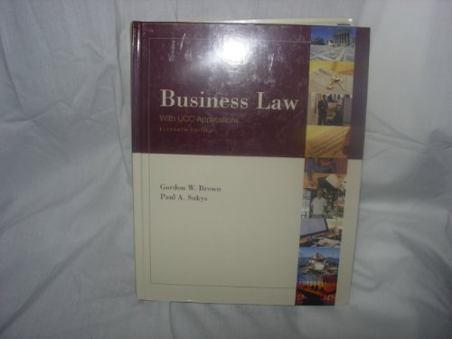 Stock image for Business Law with Ucc Applications Student Edition for sale by ThriftBooks-Atlanta