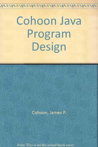 Stock image for Java 5.0 Program Design : An Introduction to Programming and Object-Oriented Design for sale by Better World Books: West