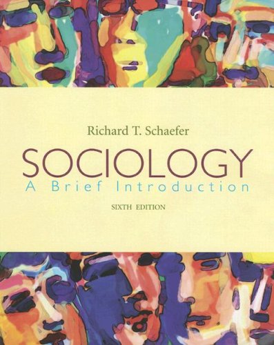 Beispielbild fr Sociology: A Brief Introduction zum Verkauf von BookHolders