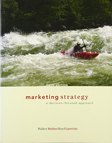 Imagen de archivo de Marketing Strategy: A Decision-Focused Approach a la venta por ThriftBooks-Atlanta