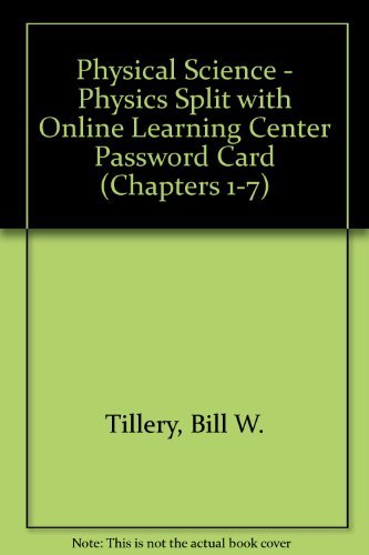 Beispielbild fr Physical Science - Physics Split with Online Learning Center Password Card (Chapters 1-7) zum Verkauf von Nationwide_Text