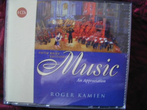 Stock image for Music: An Appreciation, Brief Edition 4CD set for sale by SecondSale