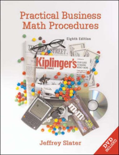 Imagen de archivo de Practical Business Math Procedures, 8th a la venta por a2zbooks