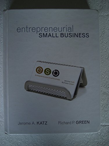 9780072967982: Entrepreneurial Small Business