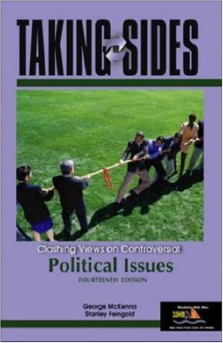 Imagen de archivo de Taking Sides: Clashing Views on Controversial Political Issues a la venta por The Yard Sale Store