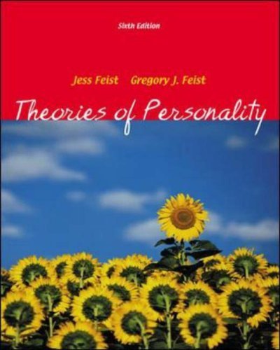 Imagen de archivo de Theories Of Personality a la venta por Wizard Books