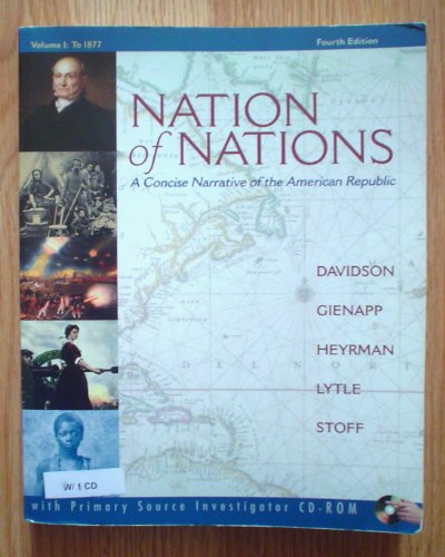 Imagen de archivo de NATION OF NATIONS,CONCISE V.I- a la venta por Patrico Books