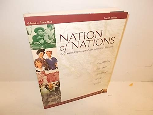 Beispielbild fr NATION OF NATIONS VOLUME 2 zum Verkauf von HPB-Red