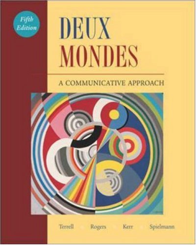 Imagen de archivo de Deux mondes: A Communicative Approach Student Edition with Online Center Bind-In Card a la venta por SecondSale