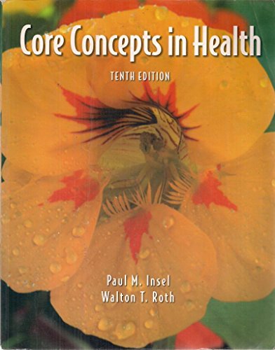 Stock image for Core Concepts In Health for sale by BookHolders