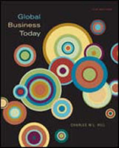 Global Business Today (9780072973716) by Charles W.L. Hill