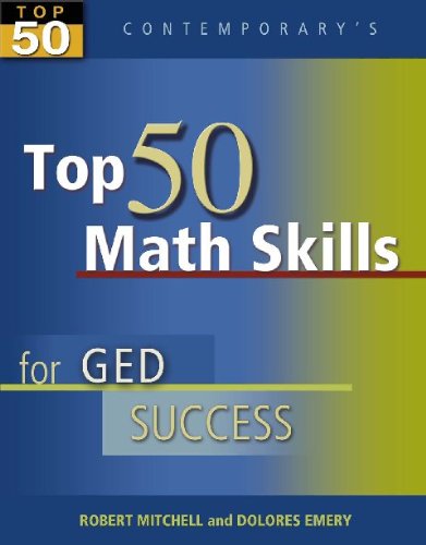 Stock image for Contemporary's Top 50 Math Skills for GED Success for sale by SecondSale