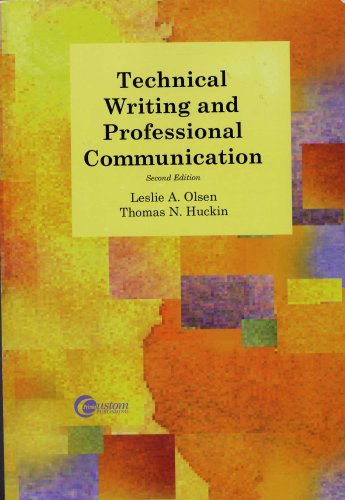 Technical Writing and Professional Communication - Thomas N. Huckin, Leslie O. Nelson