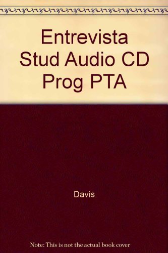 Student Audio CD Program Volume 1 Entrevistas (9780072974874) by Davis,Robert L.; Siskin,H. Jay; Ramos,Alicia