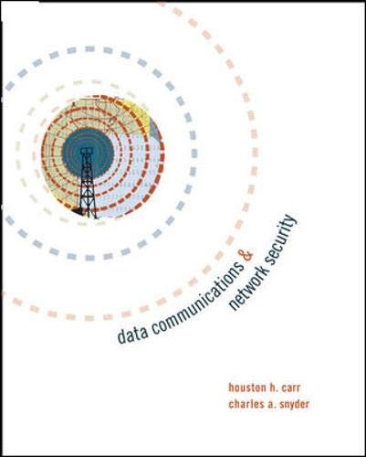 Imagen de archivo de Data Communications and Network Security a la venta por ThriftBooks-Atlanta