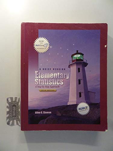 Imagen de archivo de Elementary Statistics: A Brief Version a la venta por ThriftBooks-Dallas