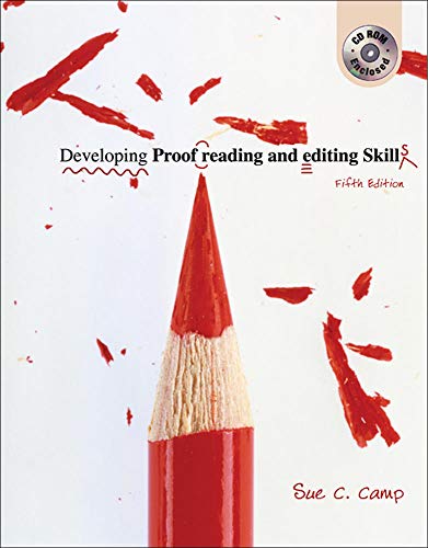 9780072976557: Developing Proofreading and Editing Skills