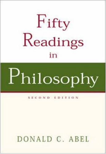 Imagen de archivo de Fifty Readings in Philosophy with PowerWeb: Philosophy a la venta por SecondSale