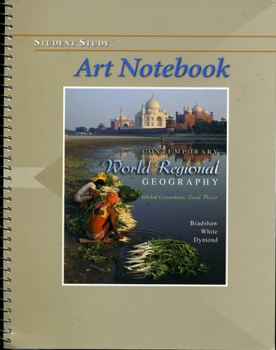 9780072977943: Student Study Art Notebook to Accompany Contemporary World Regional Geography Global Connections Local Voices