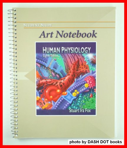 Imagen de archivo de Art Notebook to Accompany Human Physiology a la venta por HPB-Red
